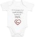 Shirtgeil Regalo - Chi ha Bisogno Un Supereroe Quando c'è papà Body Neonato Manica Corta 0-3 Mesi Bianco