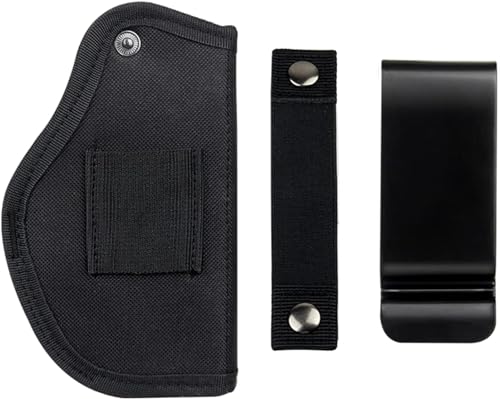 SovZovy Pistolenholster,Holster,Verdeckte Pistolenholster für Männer Frauen,abnehmbare Gürtelholster Training Gun Pouch,Gelten Klein und Großpistolen Rechts und Linkshänder (Universal-Typ) Schwarz