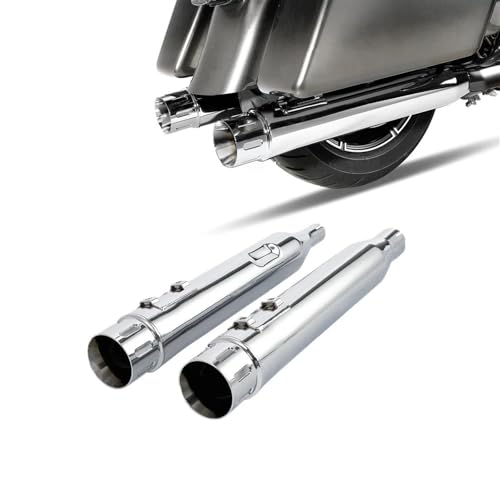 Silencieux d'échappement double pour Harley Road Glide CVO 2018-2022