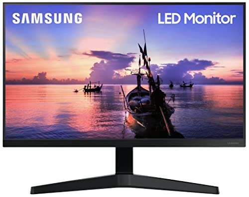 Samsung 54.6cm 1920 x 1080 Pixels IPS Panel Flat Monitor with 178° All Around Viewing Angle, 3-Sided Borderless Design (LF22T354FHWXXL, Black)