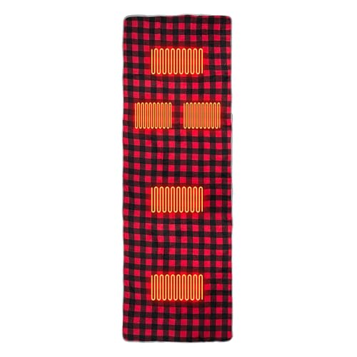 Couverture chauffante anti-dérapante dotée de 3 niveaux de température
