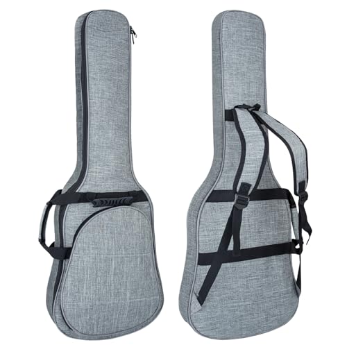 MUZNOTE Electric Guitar Case 0.35 inch Padding Electric Guitar Bag, Electric Guitar Gig Bag Backpack...