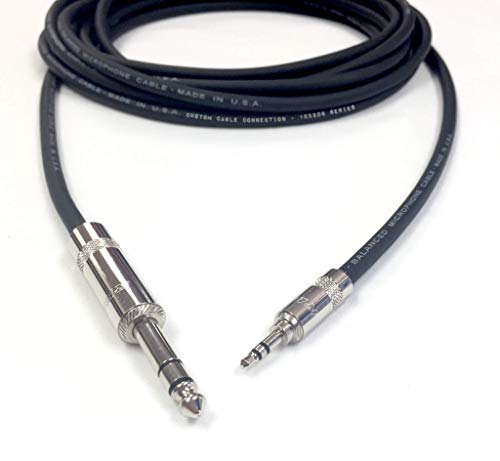 Cable de Audio TRS Balanceado 3 pies miniatura 6