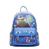 Wondapop Disney Pixar Monsters Inc. Roz Got My Eye On You 11' Vegan Leather Mini Backpack