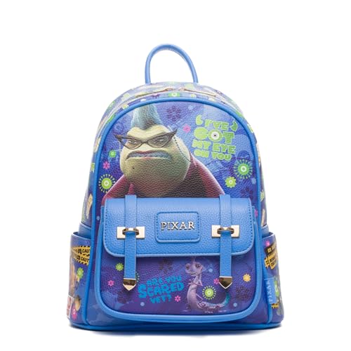 Wondapop Disney Pixar Monsters Inc. Roz Got My Eye On You 11" Vegan Leather Mini Backpack