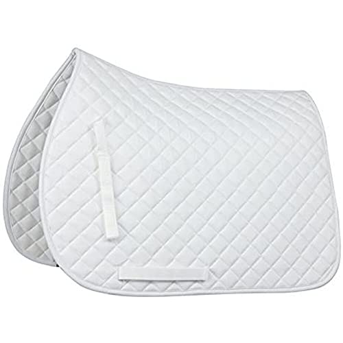Performance Lite Horse Tapis de selle, blanc, Taille Unique
