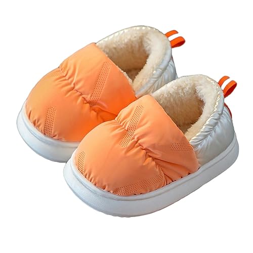 Chaussures en coton d'hiver enfants anti-glisse et imperméables