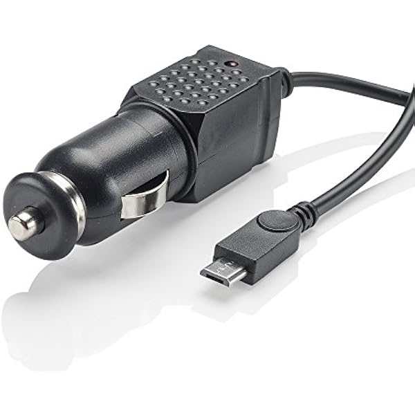 Slabo Ładowarka samochodowa Micro USB - 1A - do Hafury A7 (2019) ładowarka samochodowa kabel do samochodów ciężarowych - czarny | czarny