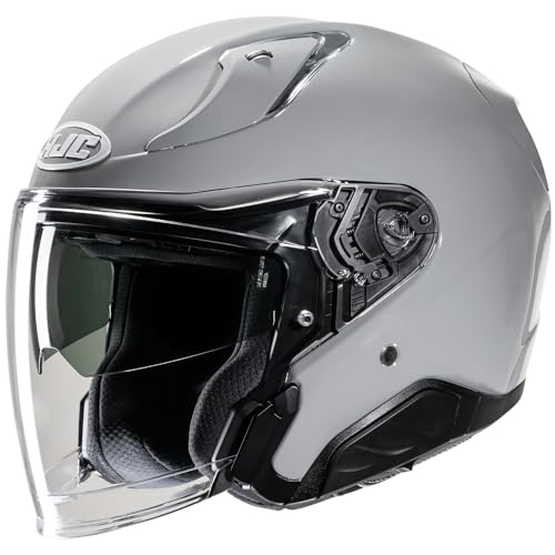 kuni　HJC グレー ジェットヘルメット　Lサイズ kuni様専用 HJC グレー ジェットヘルメット Lサイズ - メルカリ