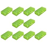Prend en charge le stockage de 6 types de batterie, y compris les modèles 18650, 18350 et CR123A. Les systèmes de fentes maintiennent une bonne séparation de la batterie, des courts-circuits pendant le transport dans des sacs à dos ou des sacs d'équipement pour les photographes et les explorateurs