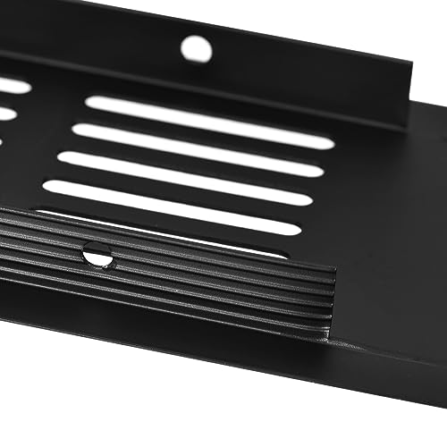uxcell 1pcs Rectangle Ventilation Grille Aluminum Alloy Mesh Air Vent Cover Louvered Ventilation Cover for Cabinet Wardrobe Shoe Cabinet Closet 225x60mm / 8.86"x2.36" - Image 3