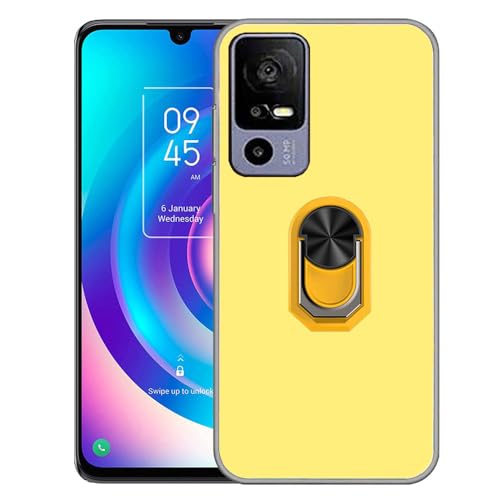 Jitterbug Smart4 Phone Case Compatible with Lively Jitterbug Smart 4 Case Lively Jitterbug Smart4 Case Cover [Metal Ring Holder Kickstand Resilient Silicone Rubber TPU Slim Thin] -mint