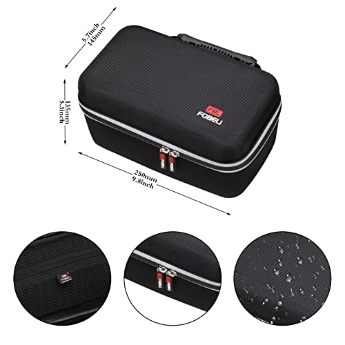 Image of FBLFOBELI EVA Hard Storage Case Compatible with Liene M100 4x6'' Photo Printer, Portable Travel Protective Bag (Case Only) (Black)