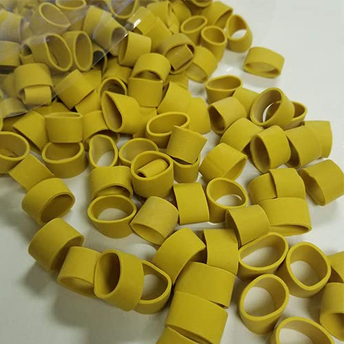 10mm Length Flexible Bands for Lobster & Crab Claws - Various Packs (500pc)