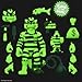 Super7 ULTIMATES! Teenage Mutant Ninja Turtles Scratch Cat (Glow in The Dark) - 7