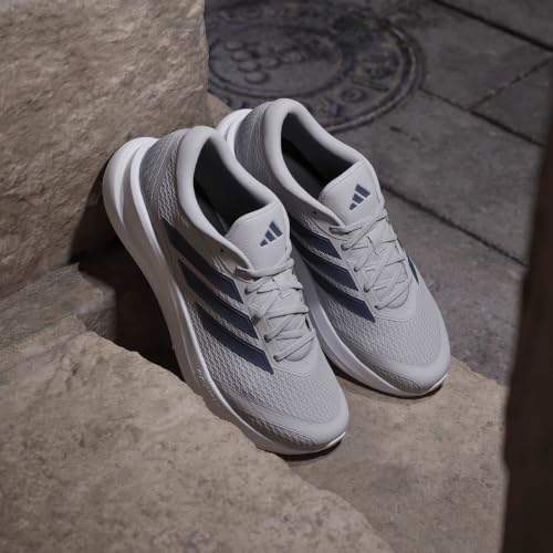 adidas Herren Runfalcon 6 Shoes, Grey Two/Dark Blue/Core Black, 45 1/3 EU – Ansicht 2