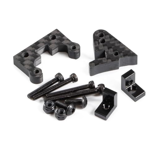 Single/Dual Carbon Rear Upper Link Riser for RC Crawler Axial 1/10 Capra F9 Portal Axle Anti Squat Upgrade Parts (Single Riser)