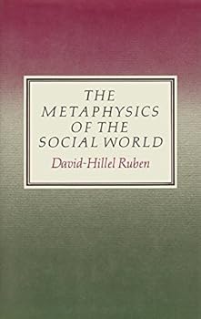 Hardcover The Metaphysics of the Social World Book