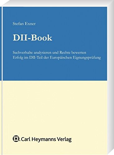 DII-Book: Sachverhalte analysieren und Rechte bewerten