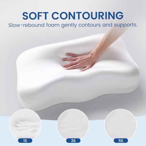 6.1" High Loft Side Sleeper Pillow - Cervical Neck Pillow for Sleeping by VIMEKO LAB - Used condition - Image 5