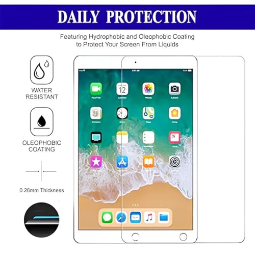 Image of iPad 5th Gen / 6th Gen (9.7 inch) Tempered Glass | Screen Protector Clear Tempered Glass for iPad Tab 9.7 inch 5th (2017) / 6th Generation (2018)