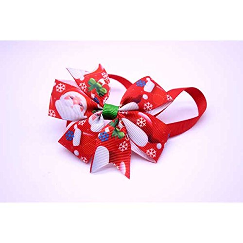 Amazon | クリスマス専用☆ペットトリミングリボン チョーカー