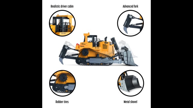 MEGA SHOVEL DOZER 4チャンネルラジオコントロール MEGA SHOVEL DOZER 4チャンネルラジオコントロール Mega Shovel