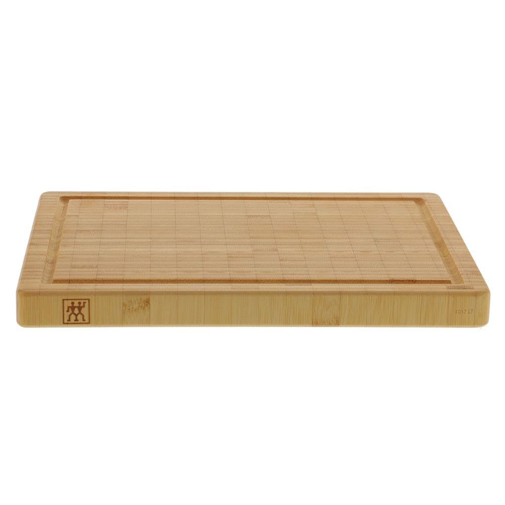 Zwilling 30772400 - Tabla de cortar de bambú, 31 x 42 x 4 cm