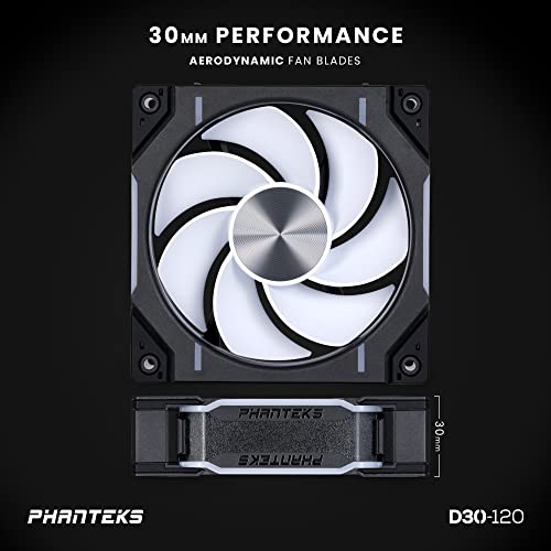 Ventilateur Phanteks D30 PWM Reverse pour réduire le bruit du PC