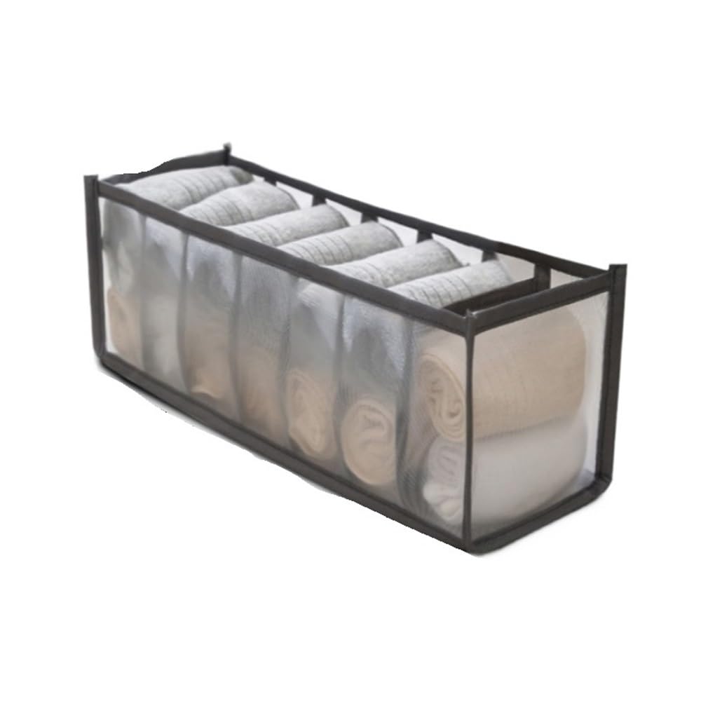 Boîte de rangement pour sous-vêtements et chaussettes, organisateur de soutien-gorge, solution robuste et haut de gamme à plusieurs niveaux, séparateurs de vêtements et accessoires pour le quotid