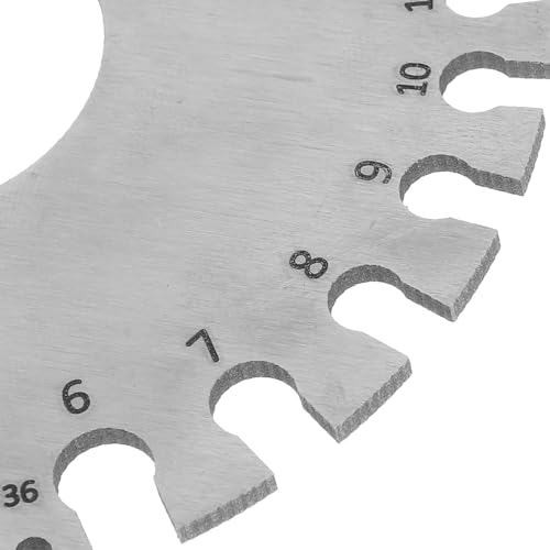 Juego de Calibradores de Medición de Alambre Acero Inoxidable 2 pcs miniatura 3