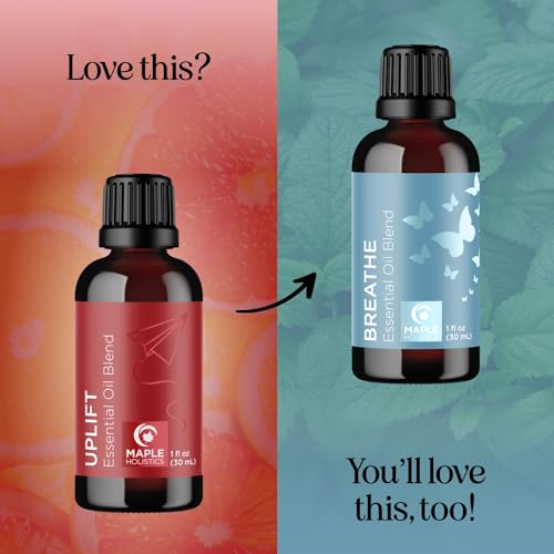 Image of Uplift Aromatherapy Essential Oil Blend - Happy Essential Oil Blend with Calming Essential Oils for Diffusers for Home and Travel with Citrus Essential Oils and Pure Aromatherapy Oils for Diffusers