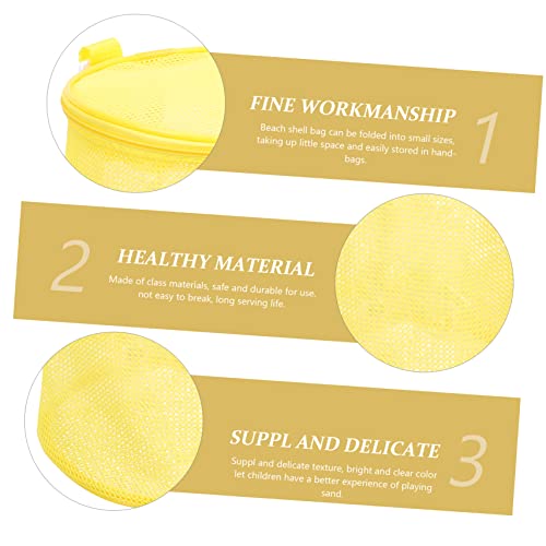 Multi Function Mesh Beach Bag for Portable Storage for Beach Trips Outdoor Activities Capacity for Towels Swim Gear More3