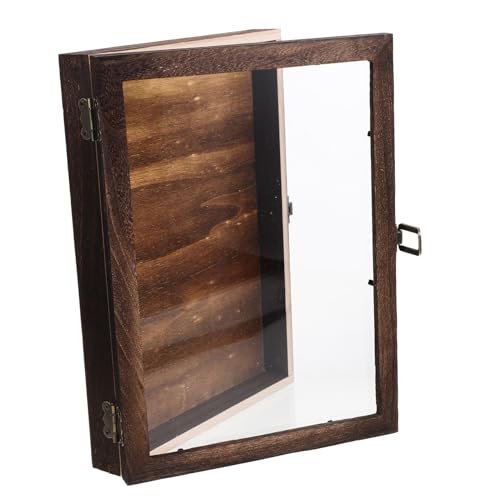 Vitrine pour objets de collection avec cadre en bois de qualité - 2