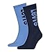 Produktbild Levi's Unisex-Adult Diagonal Logo Regular Cut 2 Pack Classic Sock, Blue Combo, 39/42