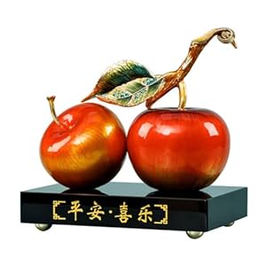 CZDYUF Vrede en Vreugde Woonkamertafelornamenten Chinese Emaille Kleur Veranda Woondecoratie Openingsceremonie