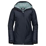 Jack Wolfskin Damen North Ice Parka-1112221 Parka, Midnight Blue, XL