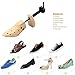 pestor Unisex Professional Shoe Stretcher,4-Way Wood Shoe Shaper, Wooden Shoe Tree for Women and Men (A Pair-Size M: (Women:7.5-8.5 | Men 6.5-7.5))
