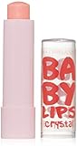 Maybelline New York Baby Lips Crystal Lip Balm, Crystal Kiss [130] 0.15 oz (Pack of 2)