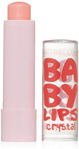 Maybelline New York Baby Lips Crystal Lip Balm, Crystal Kiss [130] 0.15 oz (Pack of 2)