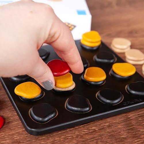 GIGAMIC Qawale Mini | Juego de mesa de estrategia 2 jugadores miniatura 5