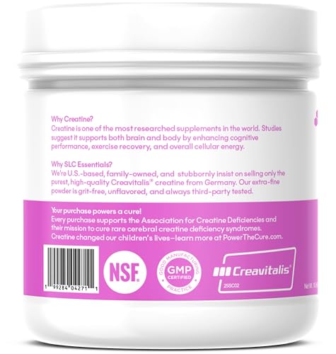 Creatine Monohydrate Powder | 100% Pure Micronized Creavitalis® | German-Made | Unflavored, No Fillers | Supports Muscle Strength, Recovery, & Cognitive Energy | 5g Servings - Image 4