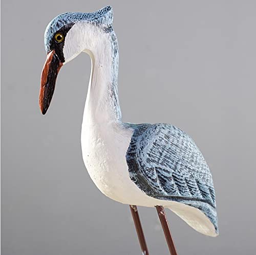 Youugior 2Pcs Coastal Ocean Decor Wooden Seagull Figurine Bird Statue Home Decoration #TOP3