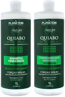 Plancton Quiabo Kit Shampoo e Condicionador (2x1L)