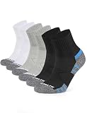 [CLOSEMATE] スポーツソックス 靴下 メンズ くるぶし ランニングソックス 防臭吸汗・吸湿速乾 パイル底 スニーカー用 ショートソックス ゴルフ クォーターレングス丈 綿 ミドル丈 オールシーズン対応