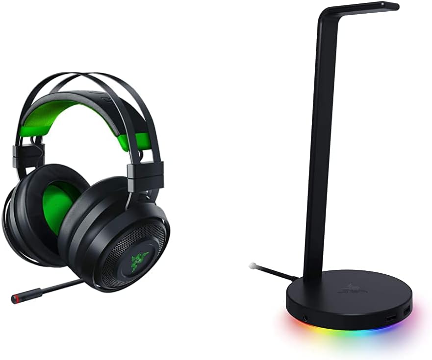 Razer Nari Essential Wireless Gaming Headset - THX Spatial Audio - Quick Mute : Everything Else