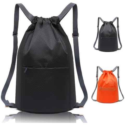 HZYUEKUN Waterproof Drawstring Sports Bag Cover