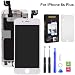 Produktbild Hoonyer Für iPhone 6S Plus Display ersatzbildschirm LCD Touchscreen Display vorinstallierte frontkamera näherungssensor Reparatur kit komplette ersatzbildschirm mit Werkzeug (Weiß)