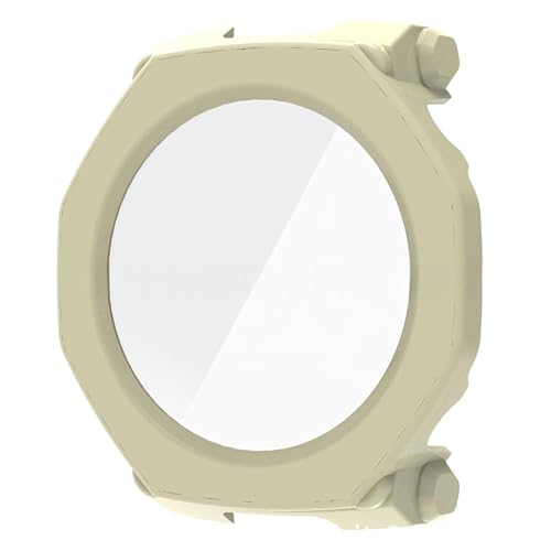 [koolriver] For Amazfit T-Rex Ultra 2 �P�[�X �J�o�[ �t���ʋ����K���X �S�ʕی� �t���ی�P�[�X �P�F/�N���A �t�B������� �n�[�h�P�[�X(�x�[�W��)