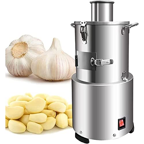 TBLOTYD Electric Garlic Separating Machine with Stainless Steel Separator, High Efficiency Peeling and 98% Peeling Rate, for Restaurants, Barbecues, Hotels